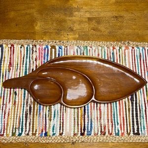 VTG Leaf Wooden Serving Tray